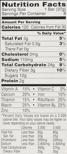 Barras De Kellogg Nutri-grano De Cereal (manzana Y Canela, 1