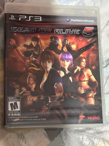 Dead Or Alive 5 Ps3 Sellado