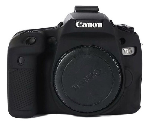 Funda Silicona Suave Para Cámara Canon Eos 77d