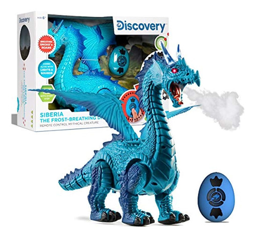 Discovery Kids Rc Dragon Smoke, Juguete Para Mascotas Con Re