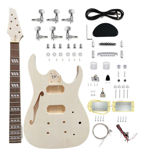 Kit De Guitarra Eléctrica Diy Principiantes Kit De 6 C...