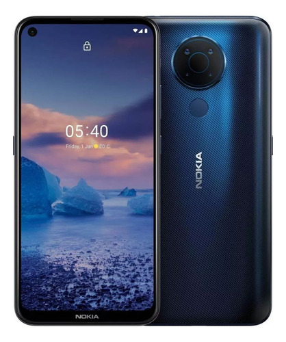 Nokia 5.4 128 Gb Polar Night 4 Gb Ram Con Accessorios Azul (Usado)
