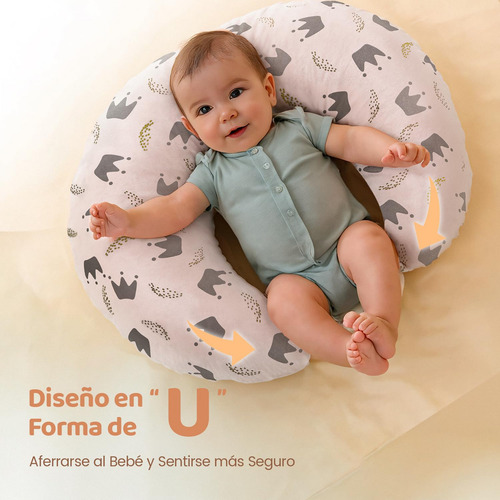 S Almohada De Lactancia Para Bebé Cojín Multiusos