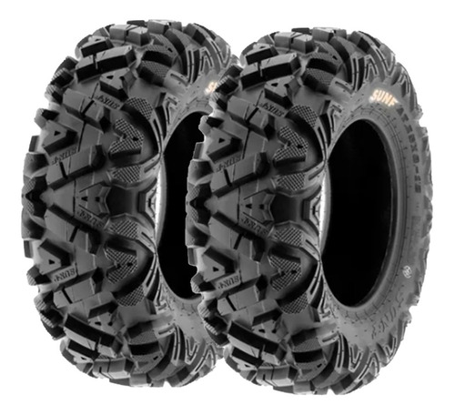 Juego Llantas Sunf Cuatri 27x9-14 6pr T/l X-dirt Stockrider