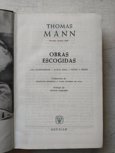 Obras Escogidas Thomas Mann