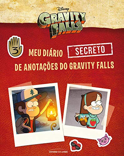 Libro Meu Diário (secreto) De Anotações Do Gravity Falls De