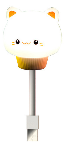 Js Luz Nocturna Led Ible Mini Usb Para Alimentación Y