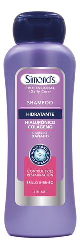  Shampoo Simond´s Daily Care Professional Restauración Hialurónico Colágeno 410ml sin aroma