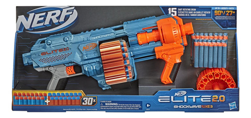 Nerf Elite 2.0: Shockwave Rd-15 Lanzador De Dardos