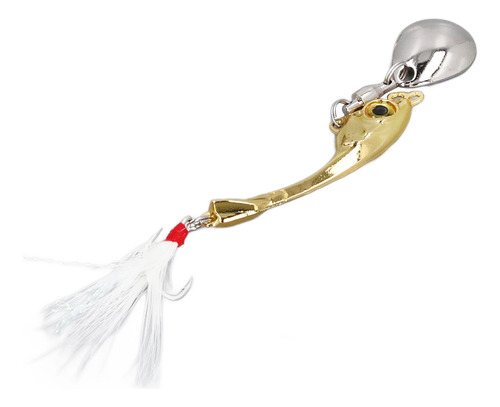 Isca De Pesca, 5 Peças De Metal Vib Lure Professional Rotati