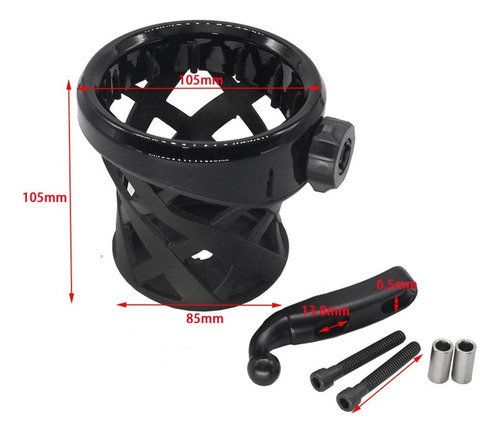 Soporte Para Portavasos De Motocicleta Compatible Con