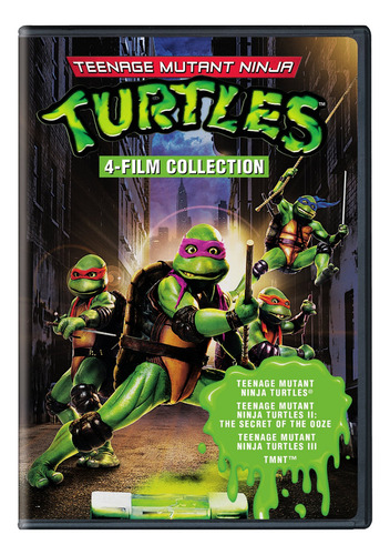 Colección 4 Películas Tortugas Ninja Dvd - Warner Home