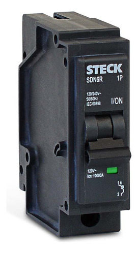 Interruptor Enchufable 15 Amp / 1 Polo / 10ka   Marca: Steck