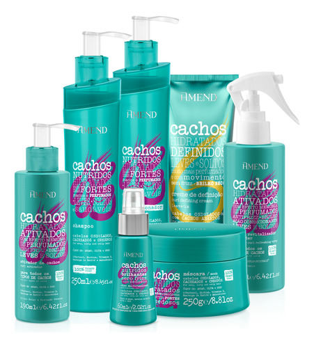 Amend Kit Cachos 7 Sh Con Mas Abertos Óleo Ativ Day After