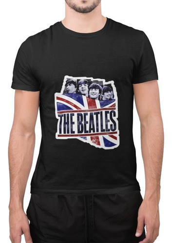 Polera Unisex The Beatles Rock&roll Inglaterra Estampado