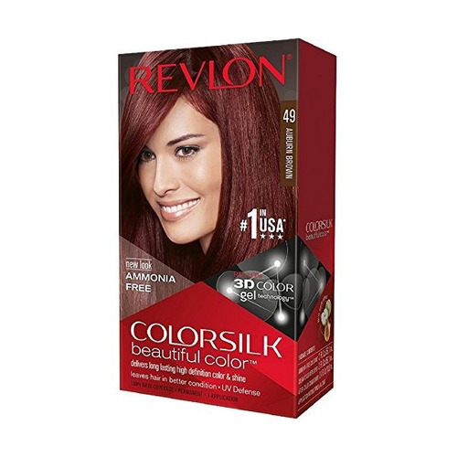 Revlon Colorsilk Color De Pelo, Auburn Brown