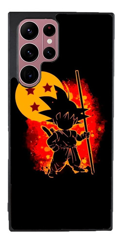 Funda Para Galaxy Dragon Ball Son Goku Niño Esfera 4 Estrell