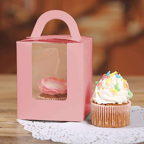 25pcs Cajas De Magdalenas For Muffins Kekitos, Panquecitos