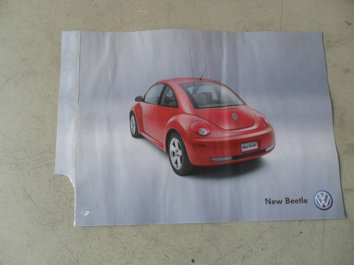 Folleto Vw New Beetle Antiguo No Es Manual Catalogo 