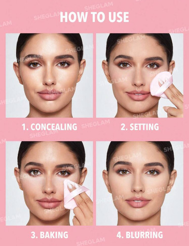 Sheglam Insta Ready & Under Eye Setting Powder Duo Original