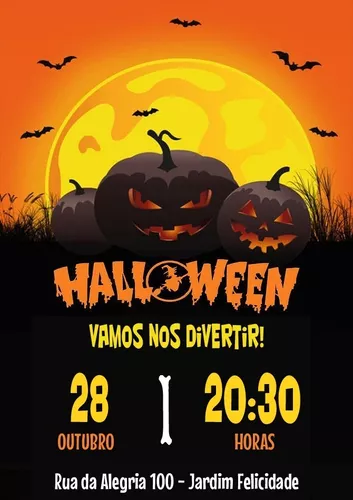 Crie convites para festas de Halloween com modelos