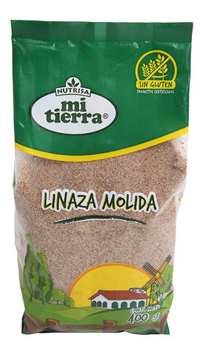 Linaza Molida, Mi Tierra Sin Gluten, Harina Linaza