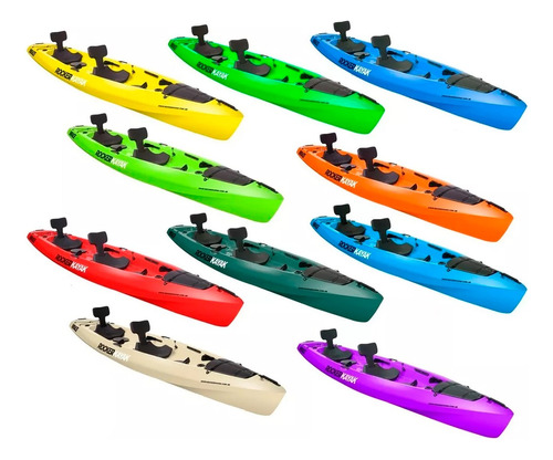 Kayak Rocker Mirage Para 3 Personas Combo Pesca Full Ei°