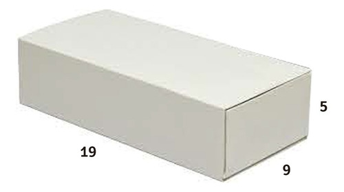 Imagen 2 de 2 de Caja De Cartón Gaveta Para Regalo Bisuteria (6 Unidades)