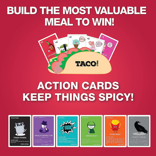 Juego De Mesa Taco Vs Burrito
