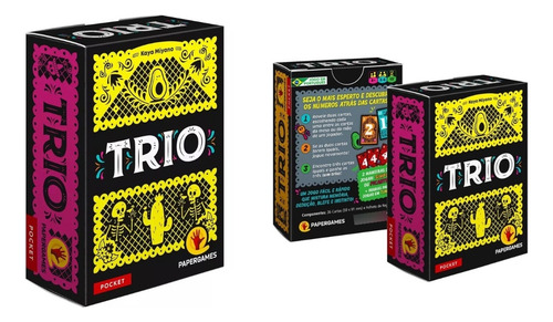 Jogos Pocket Procuratos + Trio - Jogo De Cartas - Papergames