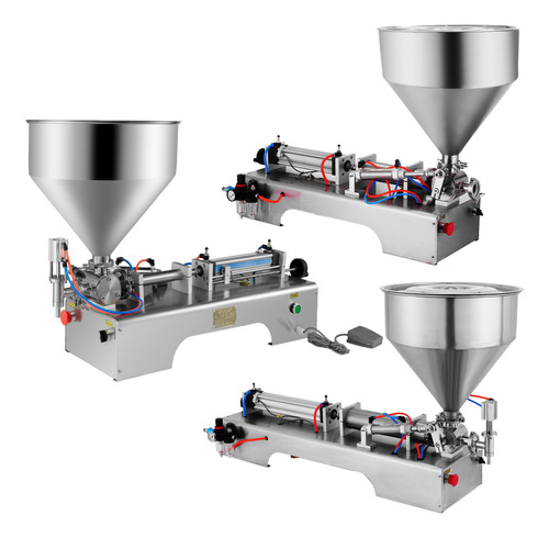 Paste Liquid Filling Machine With Hopper 5-100ml 10-300m Oah