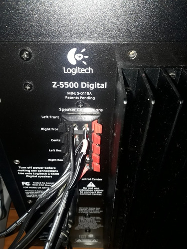 Cornetas Logitech Sistema 5.1 Z5500