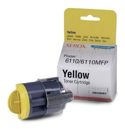 Toner Xerox 6110 Amarelo 106r01204 Original Lacrado