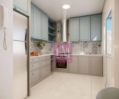 Imagem 4 de 7 de Cobertura Com 2 Dormitórios À Venda, 88 M² Por R$ 389.000,00 - Campestre - Santo André/sp - Co0822
