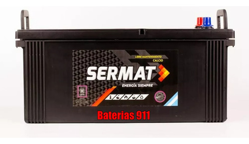 Bateria Sermat 12x180 Camiones Generadores Tractores