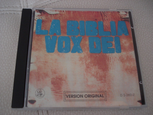 Cd Vox Dei La Biblia 