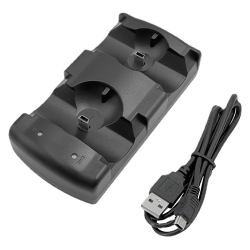 Para Cargador De Controlador Ps3 Move/ps3 De Doble Base