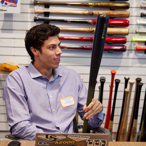 Bat Louisville Slugger Maple Mlb Prime Yelich 34in Pro Cy22