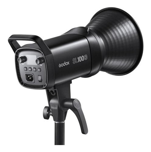 Lámpara LED Godox SL100d, blanca fría, 100 W, bivolta, estructura, color negro, color blanco frío, 110 V/220 V