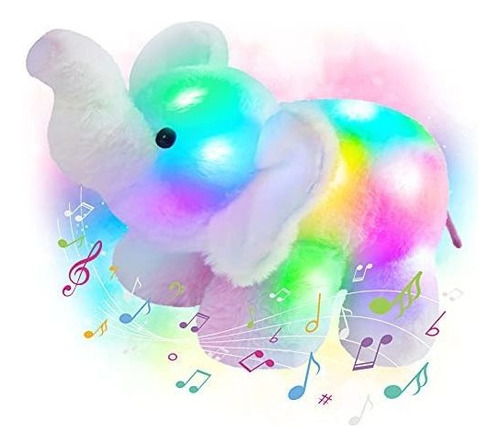 Peluche De Animales - Glow Guards - Elefante Musical Ilu