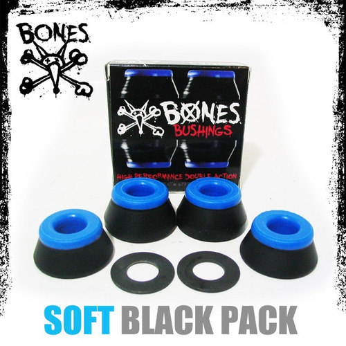 Amortecedor  Bones Hardcore 81a Soft  Skate Universal Orig