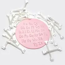 Comprar Sello Letras Mayuscula Y Minuscula Porcelana Fría Modelo 001