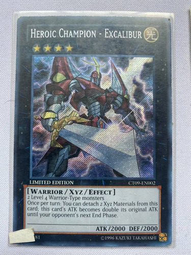 Heroic Champion - Excalibur Secreta Yugioh