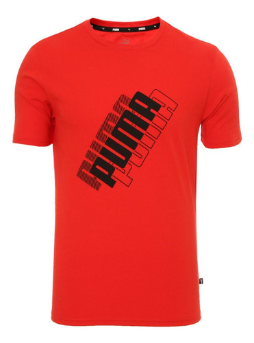 Playera Puma Power Logo Tee Para Hombre 671600-11