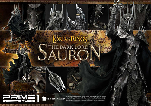 Imponente Sauron: Esencia De La Tierra Media