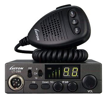 Luiton 40-channel Cb Radio Lt-298 Compact Design With Ex Ssb