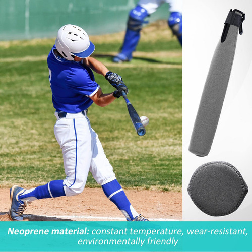 2 Fundas Protectoras De Bate De Softbol Calentador De Bate M