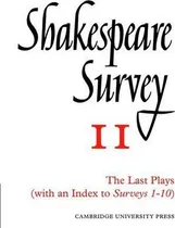Comprar Shakespeare Survey Paperback Set Shakespeare Survey With ...