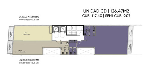 Imagen 12 de 12 de Oficina 126m2 Venta Palermo Chico A Estrenar