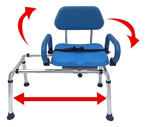 Banco De Transferencia Deslizable Con Asiento Giratorio Sill